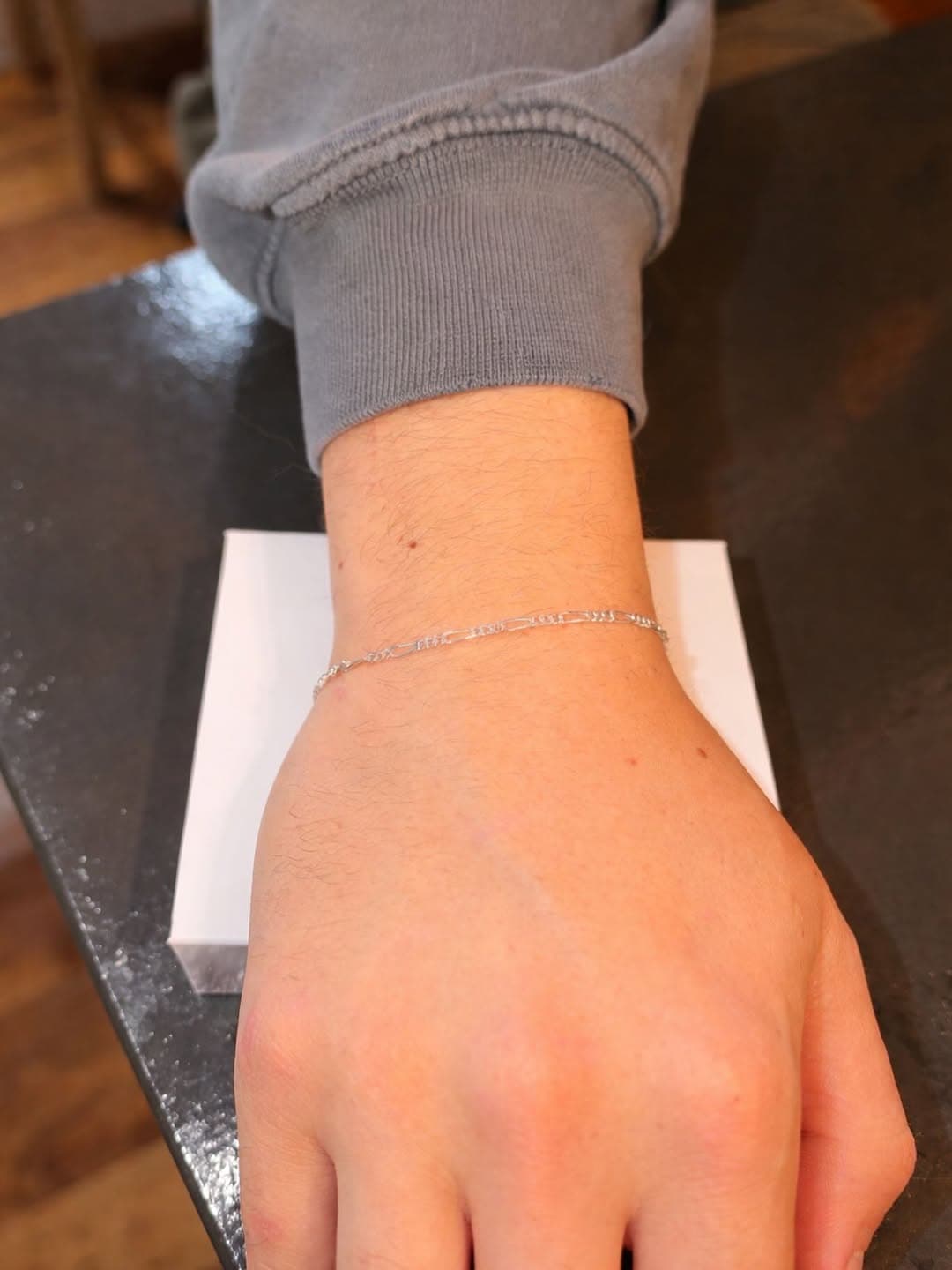 Classic permanent bracelet for him